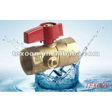 copper gas brass ball drain valves (female thread)